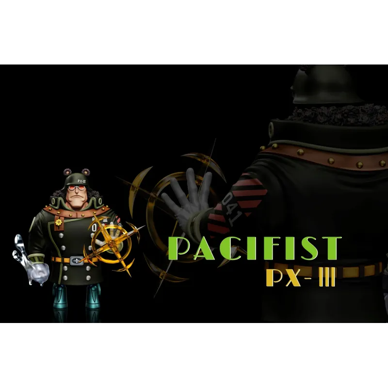 One Piece Egghead Arc Pacifista PX-3 Bartholomew Kuma WCF A+ Studio
