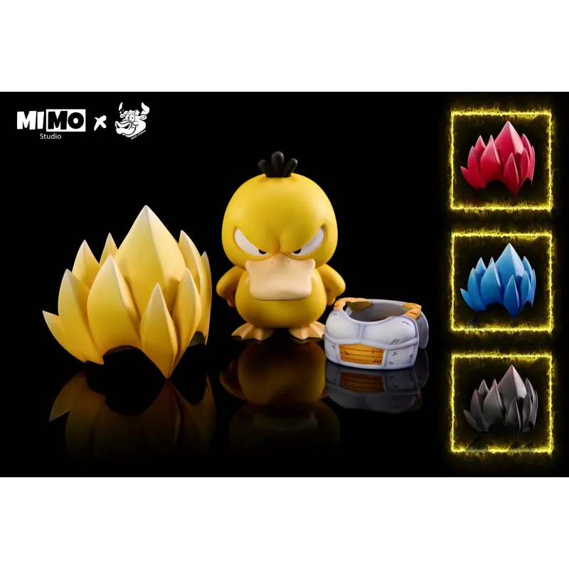 Pokémon Vegeta Psyduck Mimo Studio & NIUZI Studio