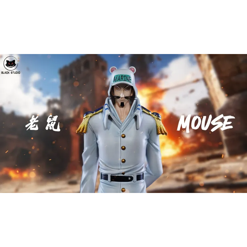 One Piece Navy Series Nezumi & Purin Purin Black Studio