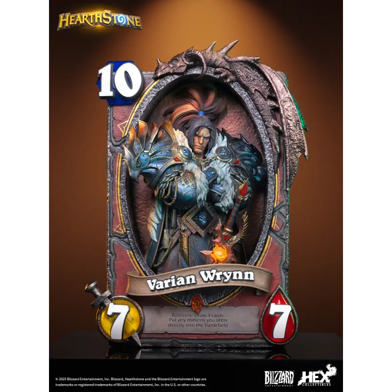 Varian Wrynn - HEX Collectibles de Hearthstone - Blizzard