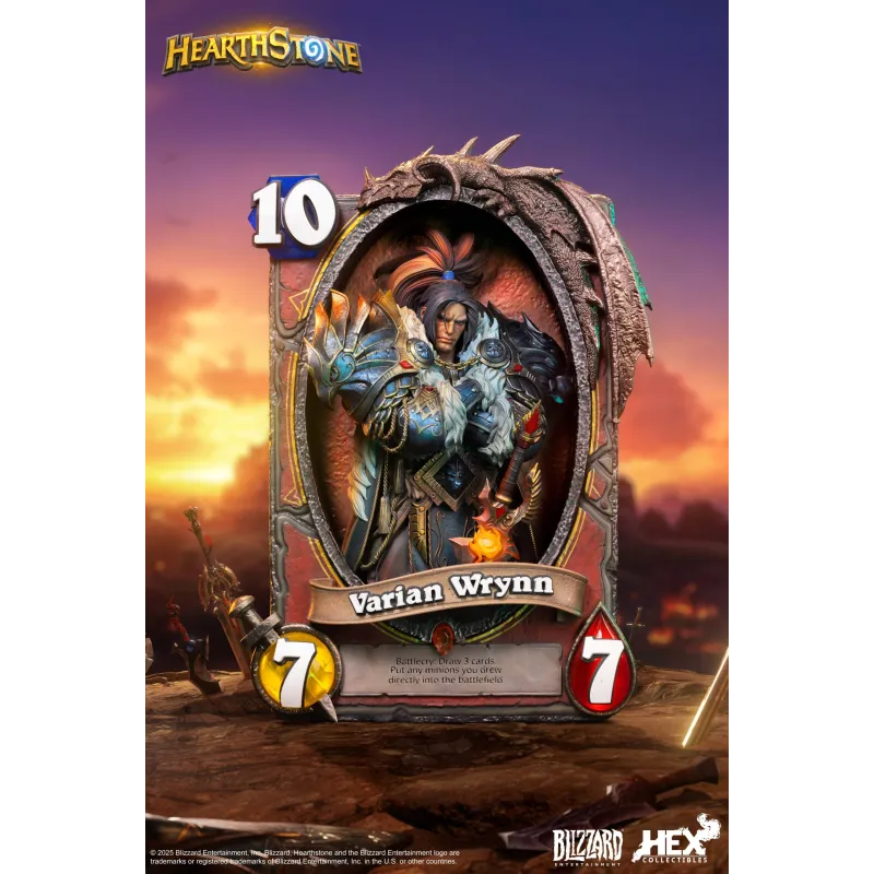 Varian Wrynn - HEX Collectibles de Hearthstone - Blizzard