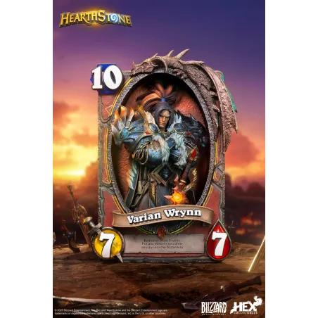 Varian Wrynn - HEX Collectibles de Hearthstone - Blizzard