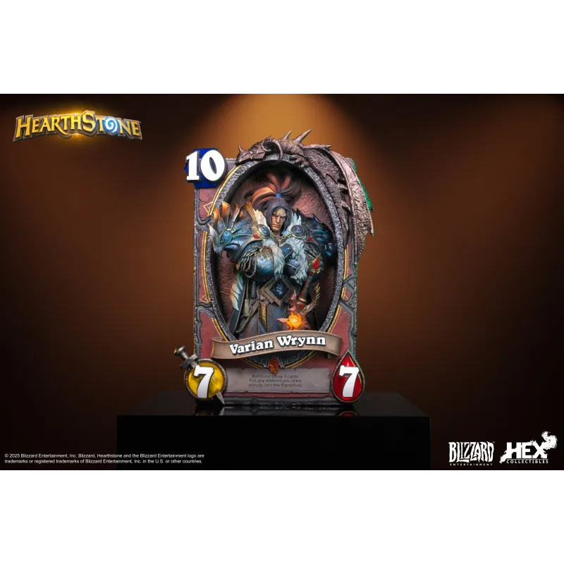 Varian Wrynn - HEX Collectibles de Hearthstone - Blizzard
