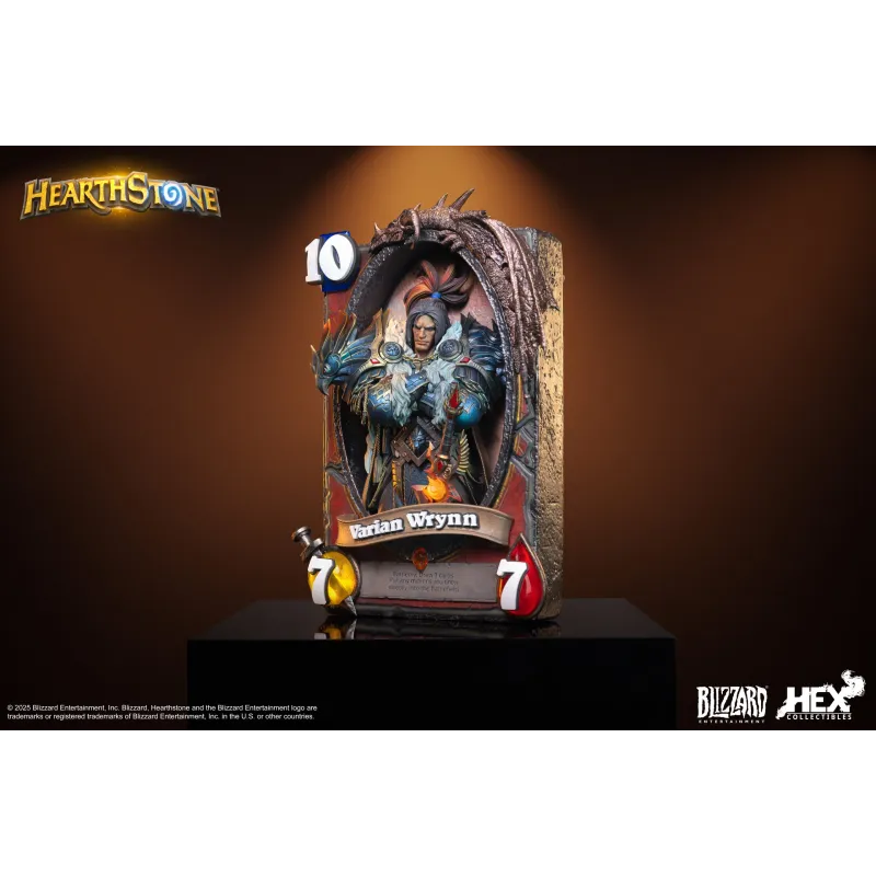 Varian Wrynn - HEX Collectibles de Hearthstone - Blizzard