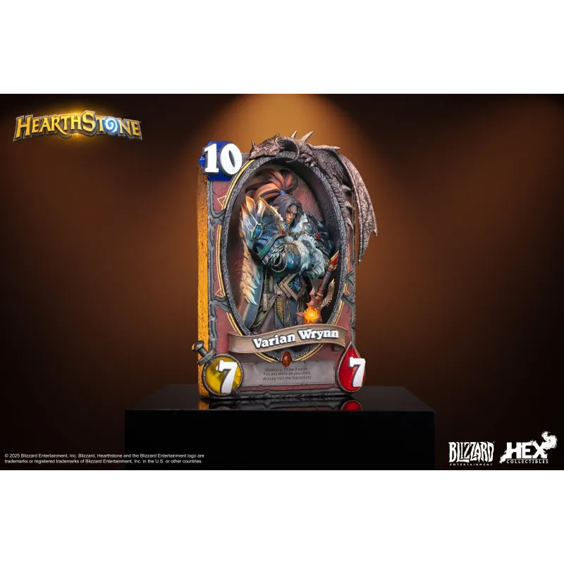 Varian Wrynn - HEX Collectibles de Hearthstone - Blizzard