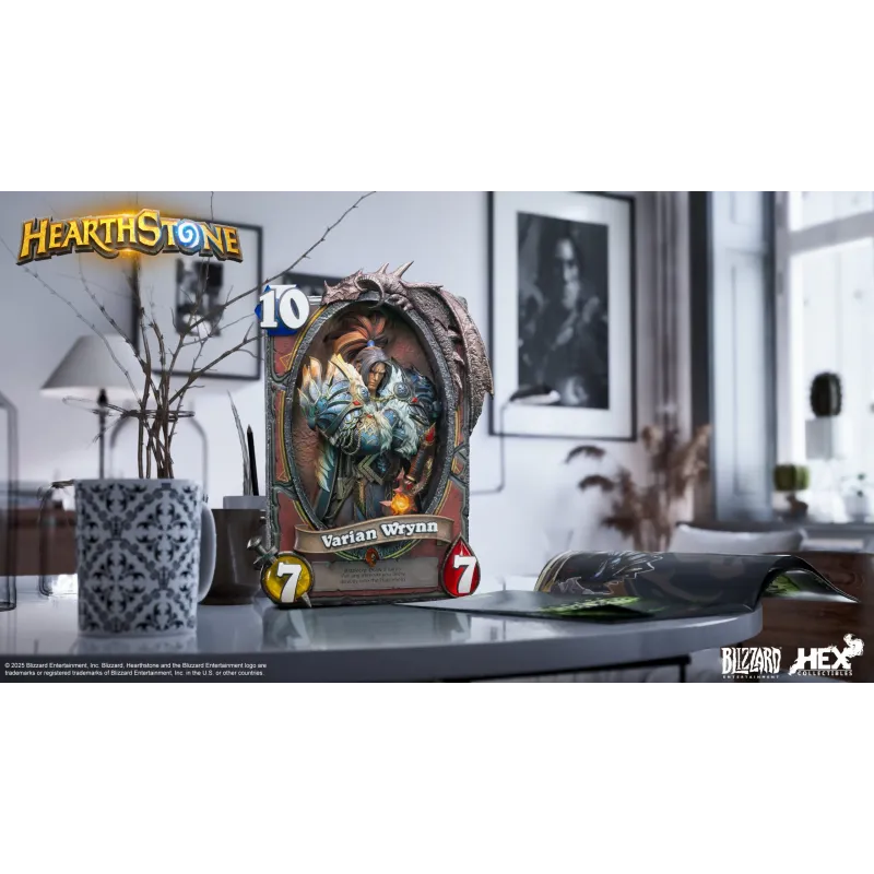 Varian Wrynn - HEX Collectibles de Hearthstone - Blizzard