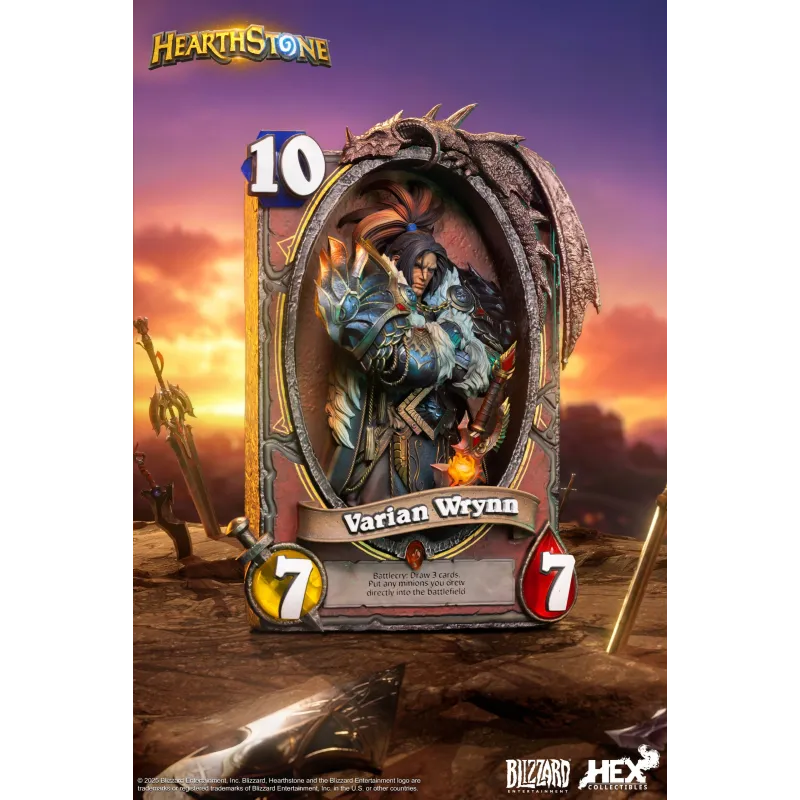 Varian Wrynn - HEX Collectibles de Hearthstone - Blizzard