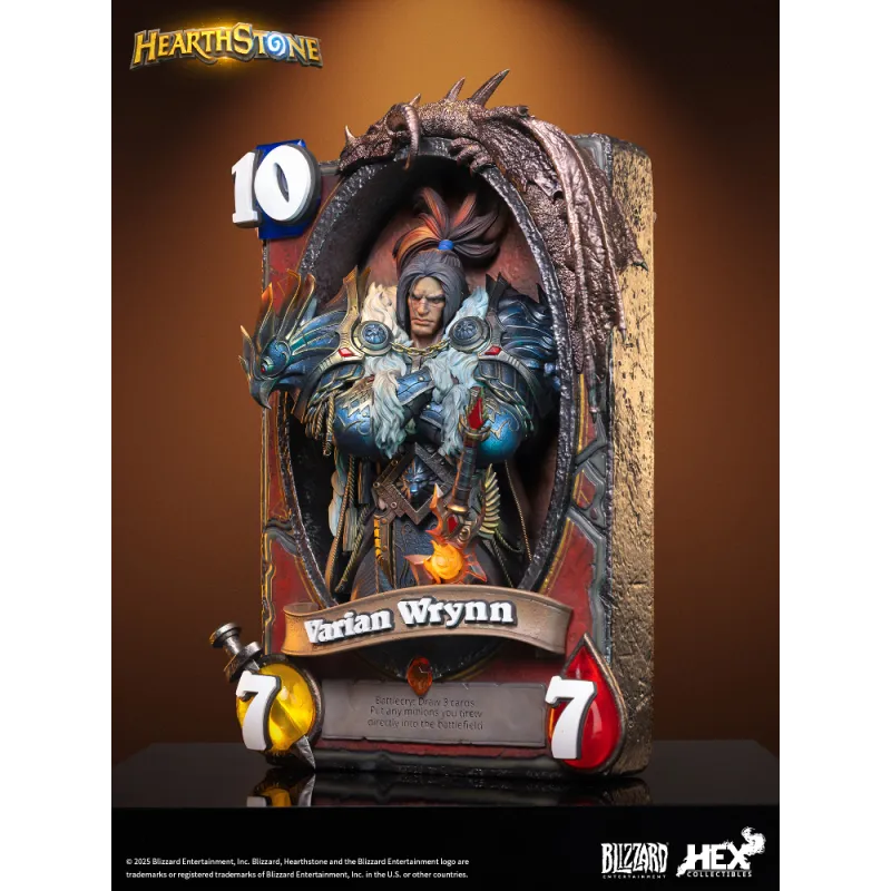 Varian Wrynn - HEX Collectibles de Hearthstone - Blizzard