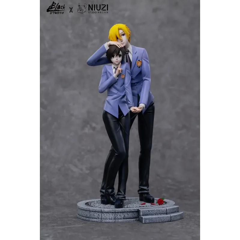 Ouran High School Host Club Tamaki Suou & Haruhi Fujioka Black Studio & Niuzi Studio
