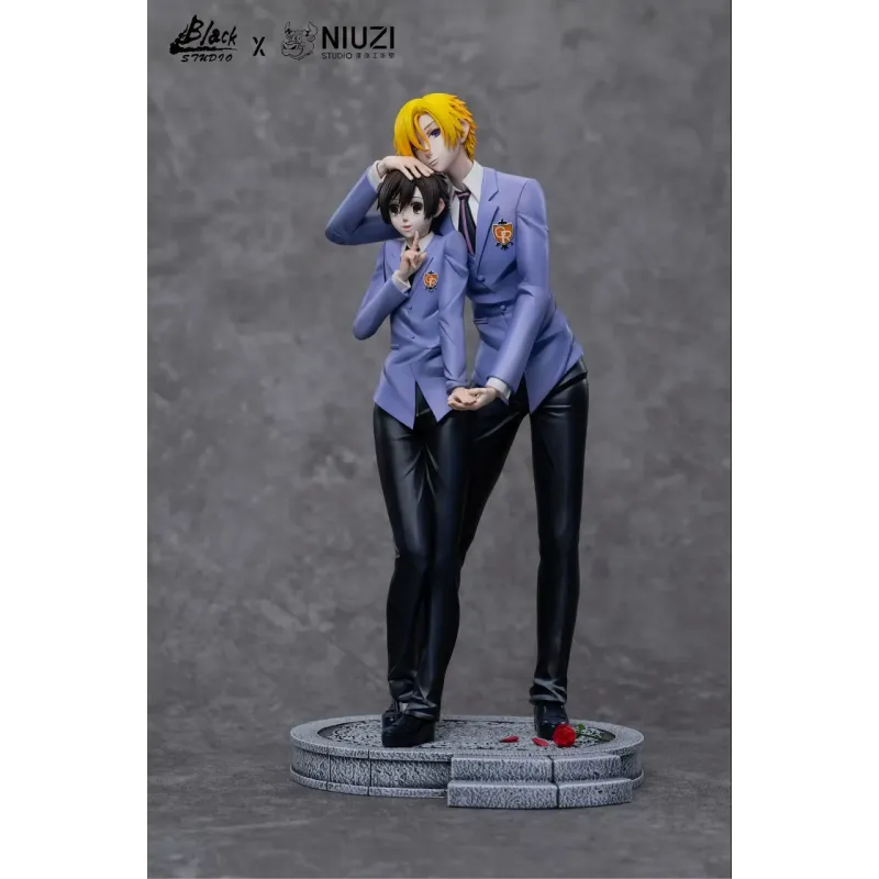 Ouran High School Host Club Tamaki Suou & Haruhi Fujioka Black Studio & Niuzi Studio