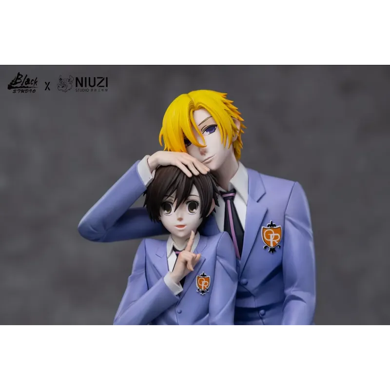 Ouran High School Host Club Tamaki Suou & Haruhi Fujioka Black Studio & Niuzi Studio