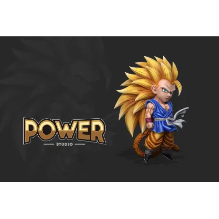 Dragon Ball GT Goku SSJ3 WCF Power Studio