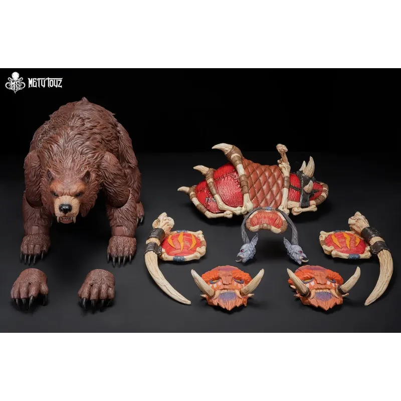 World of Warcraft War Armor Giant Bear METYTOYZ