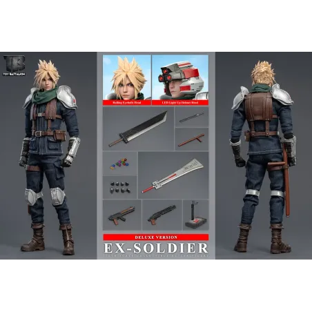 Final Fantasy SOLDIER Cloud Strife TOYS BATTALION