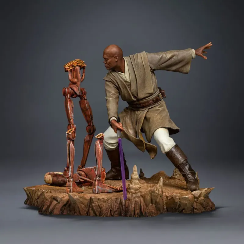 Star Wars Mace Windu Iron Studios