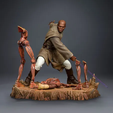 Star Wars Mace Windu Iron Studios