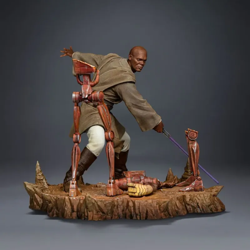Star Wars Mace Windu Iron Studios