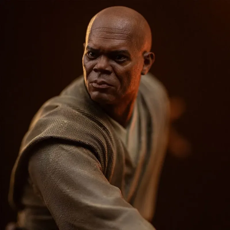 Star Wars Mace Windu Iron Studios