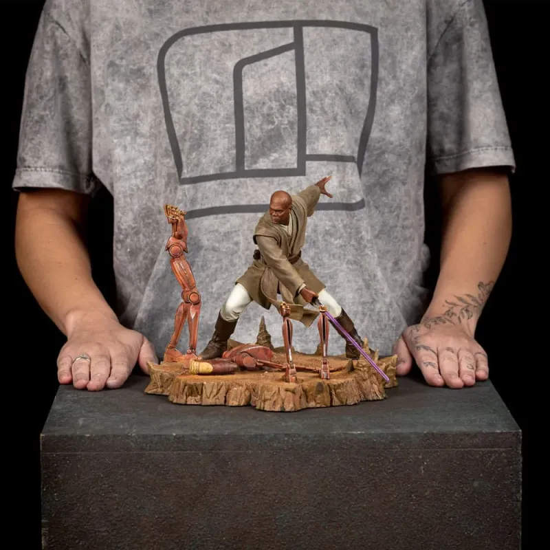 Star Wars Mace Windu Iron Studios