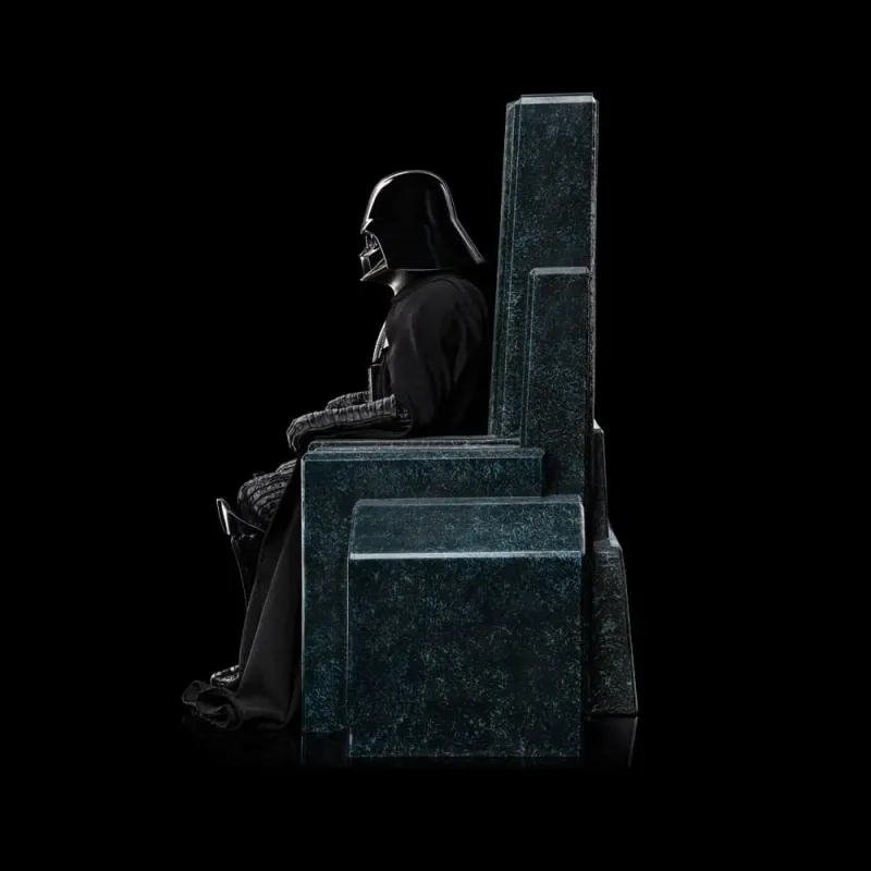 Star Wars Darth Vader on Throne Iron Studios