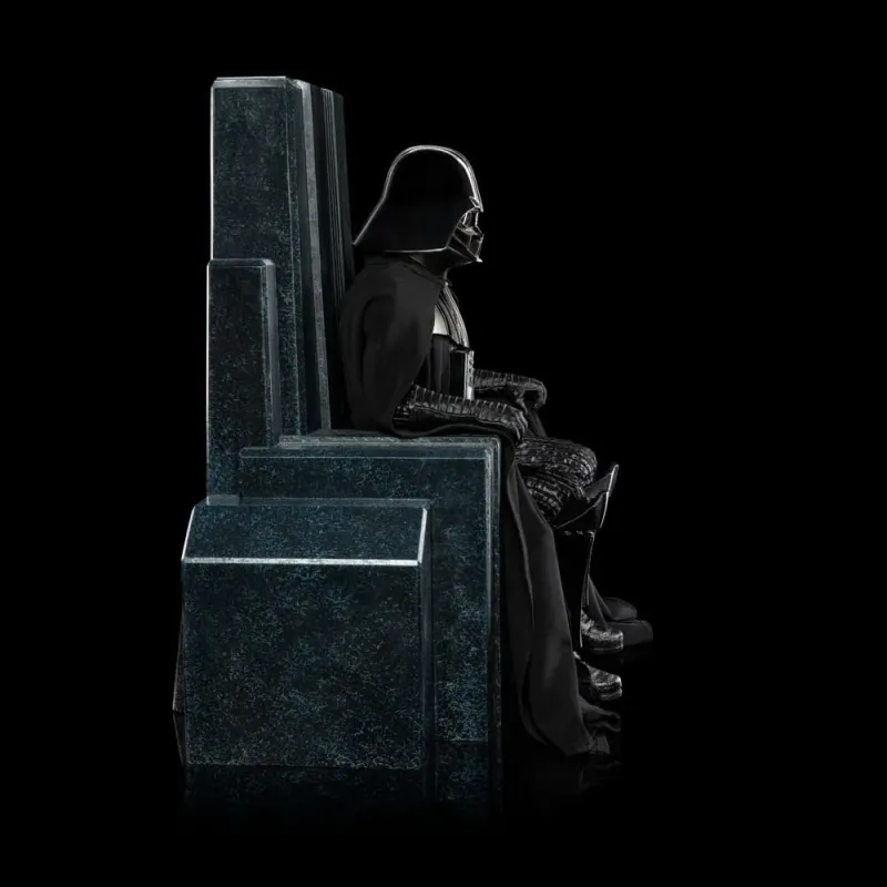 Star Wars Darth Vader on Throne Iron Studios