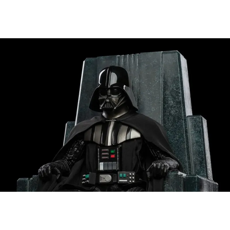 Star Wars Darth Vader on Throne Iron Studios