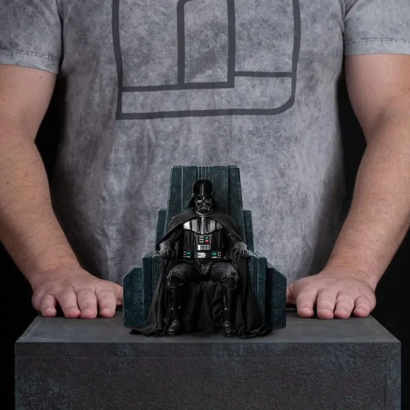 Star Wars Darth Vader on Throne Iron Studios