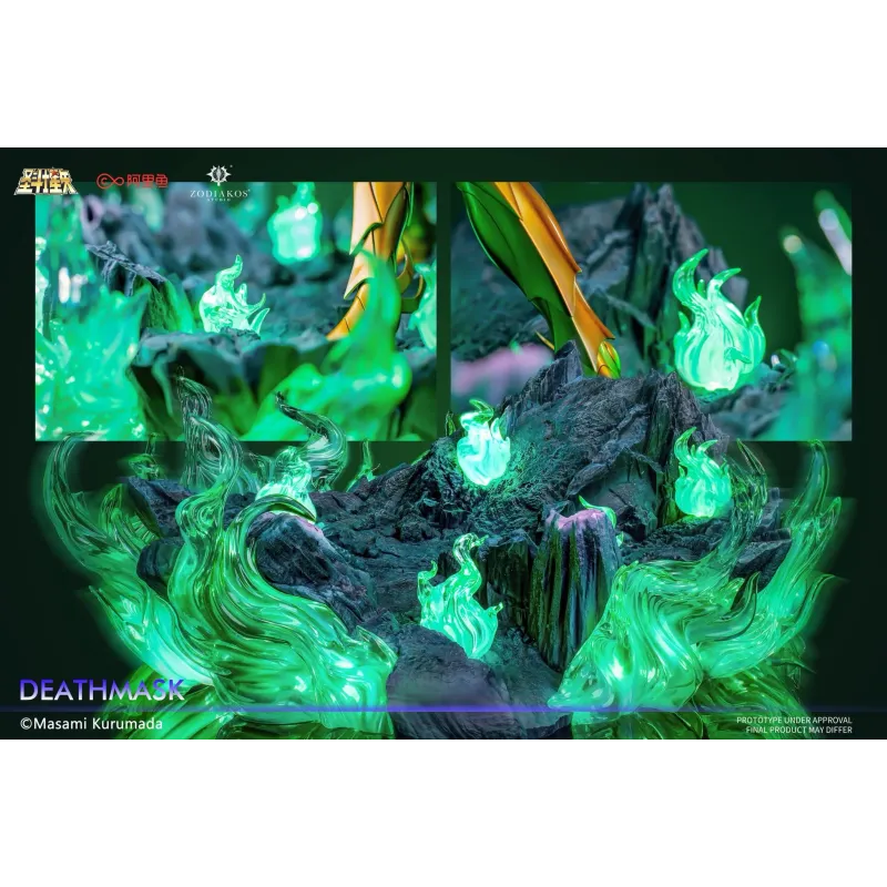 Saint Seiya Deathmask Cancer Zodiakos Studio