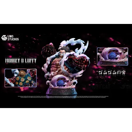 One Piece Luffy Gear4 Boundman Bust UNO Studio