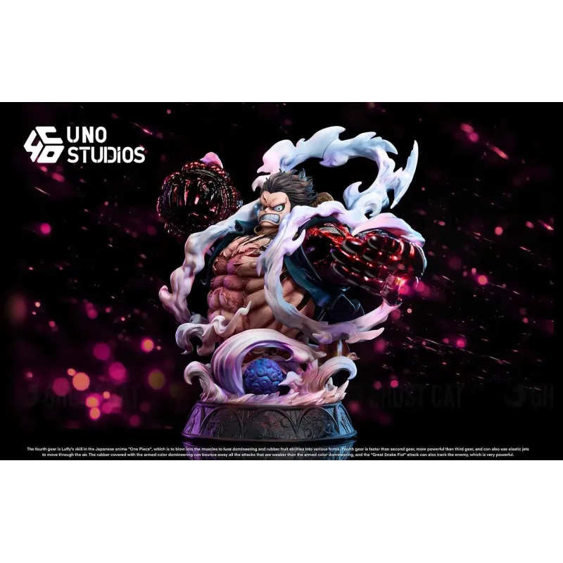 One Piece Luffy Gear4 Boundman Bust UNO Studio
