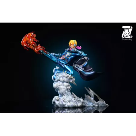 One Piece Germa 66 Sanji & Invisible Black Sanji Treasure Bay Studio