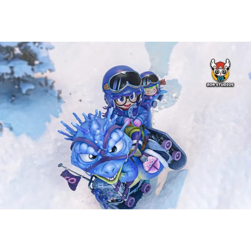 Dr. Slump Arale Riding a Dragon ZOR Studio