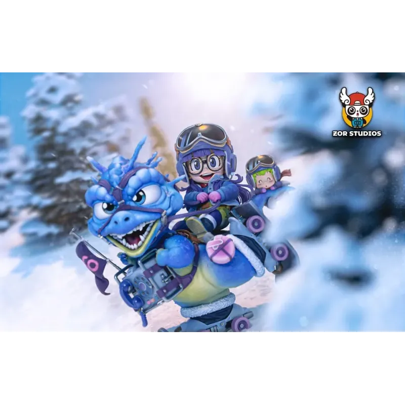 Dr. Slump Arale Riding a Dragon ZOR Studio