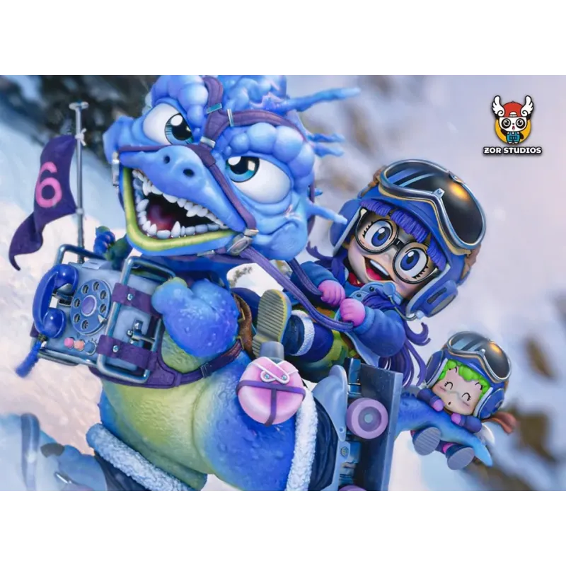 Dr. Slump Arale Riding a Dragon ZOR Studio
