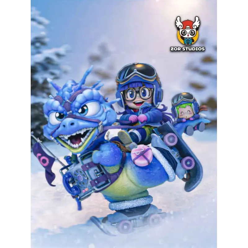 Dr. Slump Arale Riding a Dragon ZOR Studio