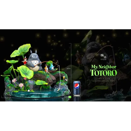 My Neighbor Totoro Memories Series 01 Totoro by the Lotus Pond Wu Yu Studio