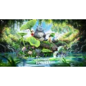 My Neighbor Totoro Memories Series 01 Totoro by the Lotus Pond Wu Yu Studio