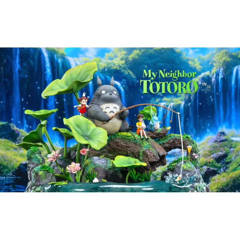 My Neighbor Totoro Memories Series 01 Totoro by the Lotus Pond Wu Yu Studio