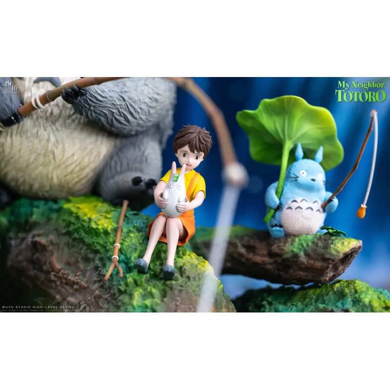 My Neighbor Totoro Memories Series 01 Totoro by the Lotus Pond Wu Yu Studio