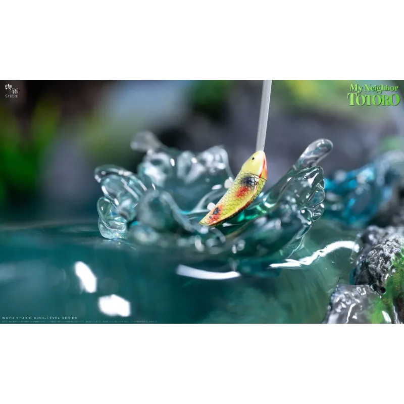 My Neighbor Totoro Memories Series 01 Totoro by the Lotus Pond Wu Yu Studio