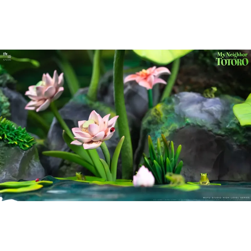 My Neighbor Totoro Memories Series 01 Totoro by the Lotus Pond Wu Yu Studio