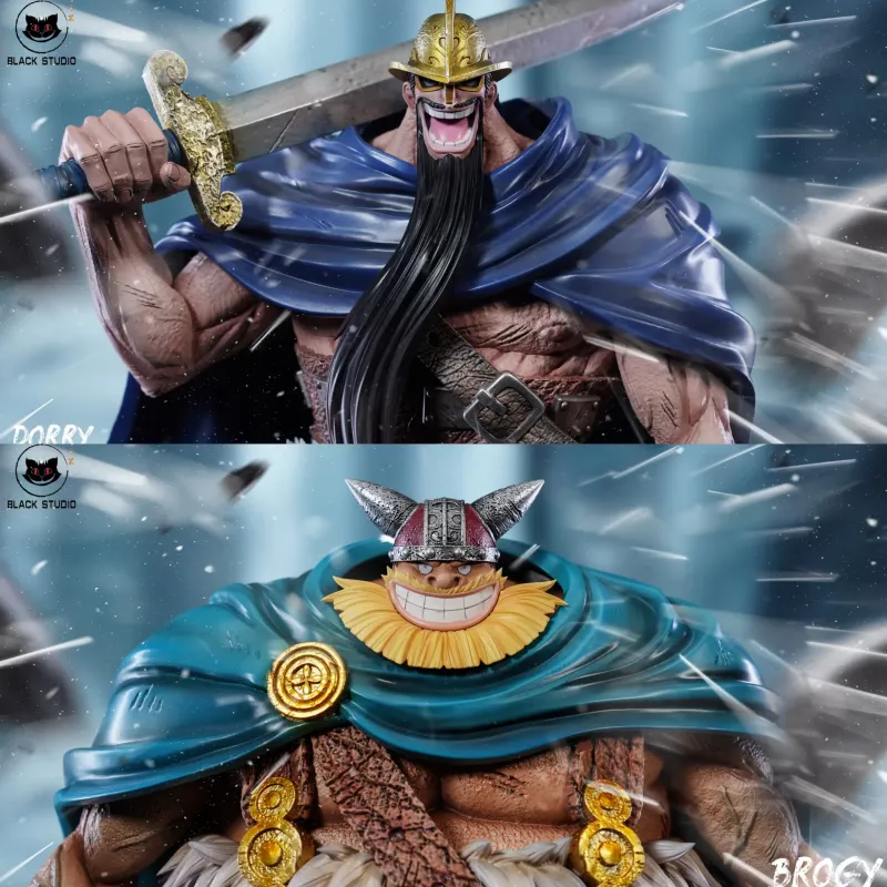 One Piece Dorry & Brogy V2 Black Studio