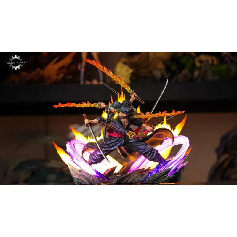 One Piece Zoro of the Demon Aura Nine Sword Style Reset Studio