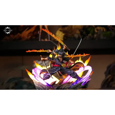 One Piece Zoro of the Demon Aura Nine Sword Style Reset Studio