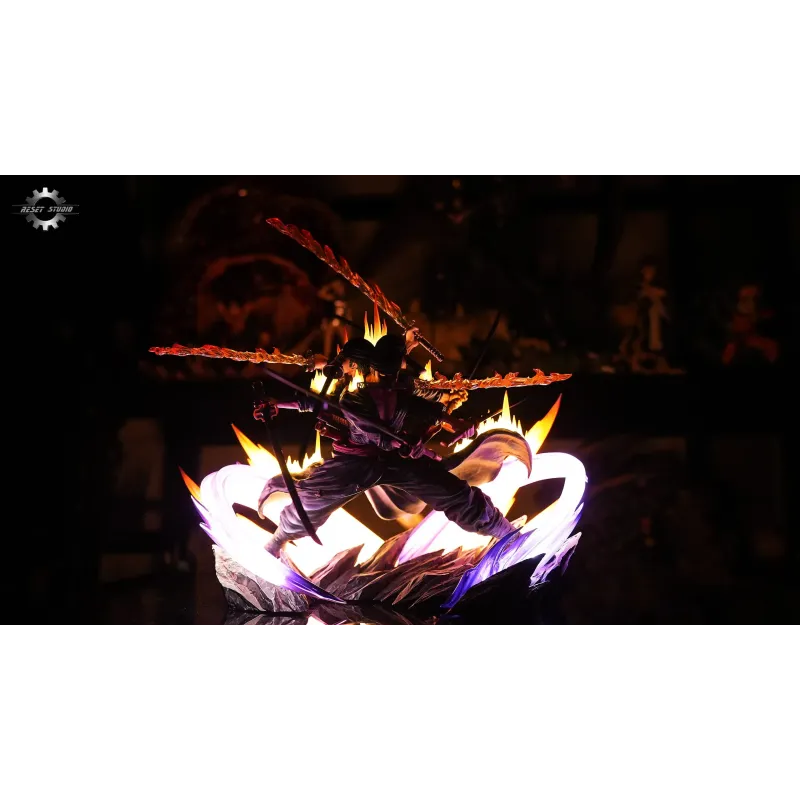 One Piece Zoro of the Demon Aura Nine Sword Style Reset Studio