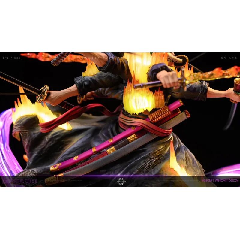 One Piece Zoro of the Demon Aura Nine Sword Style Reset Studio