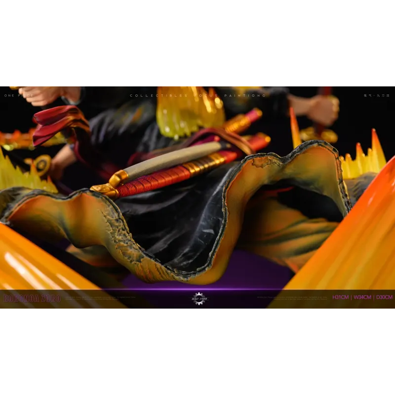 One Piece Zoro of the Demon Aura Nine Sword Style Reset Studio