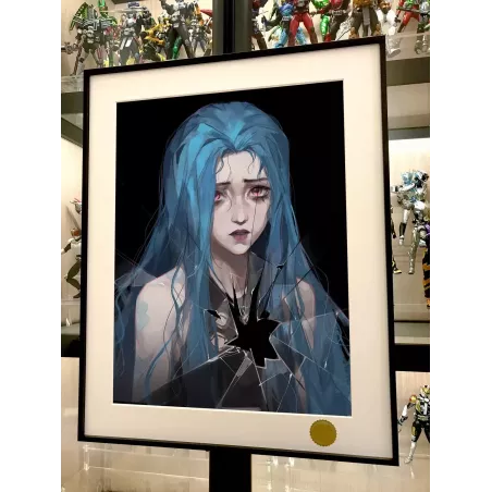 League of Legends Broken Heart Jinx Painting Xingkong Studio