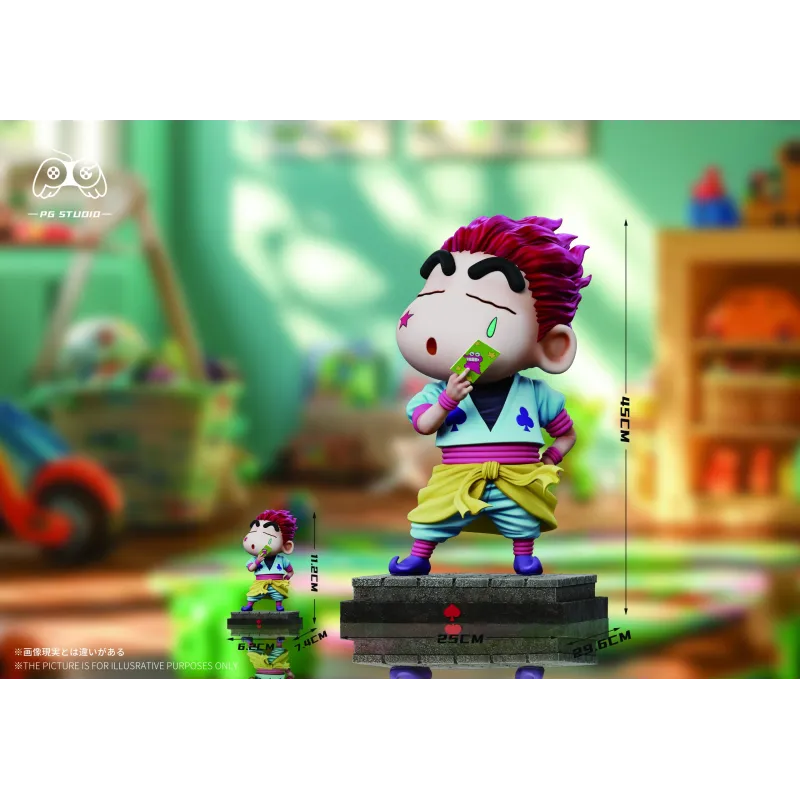 Crayon Shin-chan Nohara Shinnosuke como Hisoka Morow - PG Studio