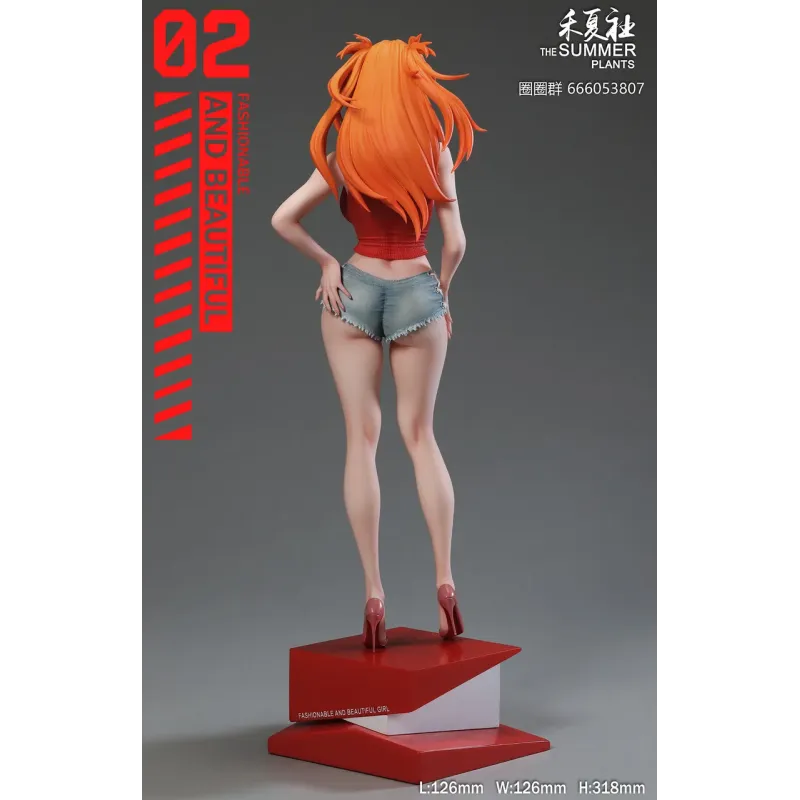 Neon Genesis Evangelion Asuka Langley The Summer Plants Studio
